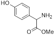 D-对羟基苯甘氨酸甲酯(图1)